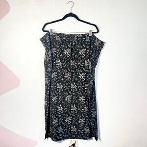 Vintage Y2K 90s Maxi Skirt Sz 18/20 Fairy Grunge Goth Indie Sleaze 2000s